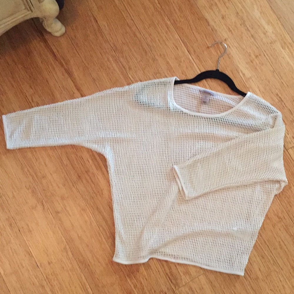 H&M sheer top